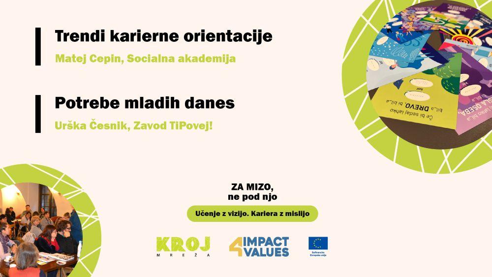 Dve predavanji za karierni navdih